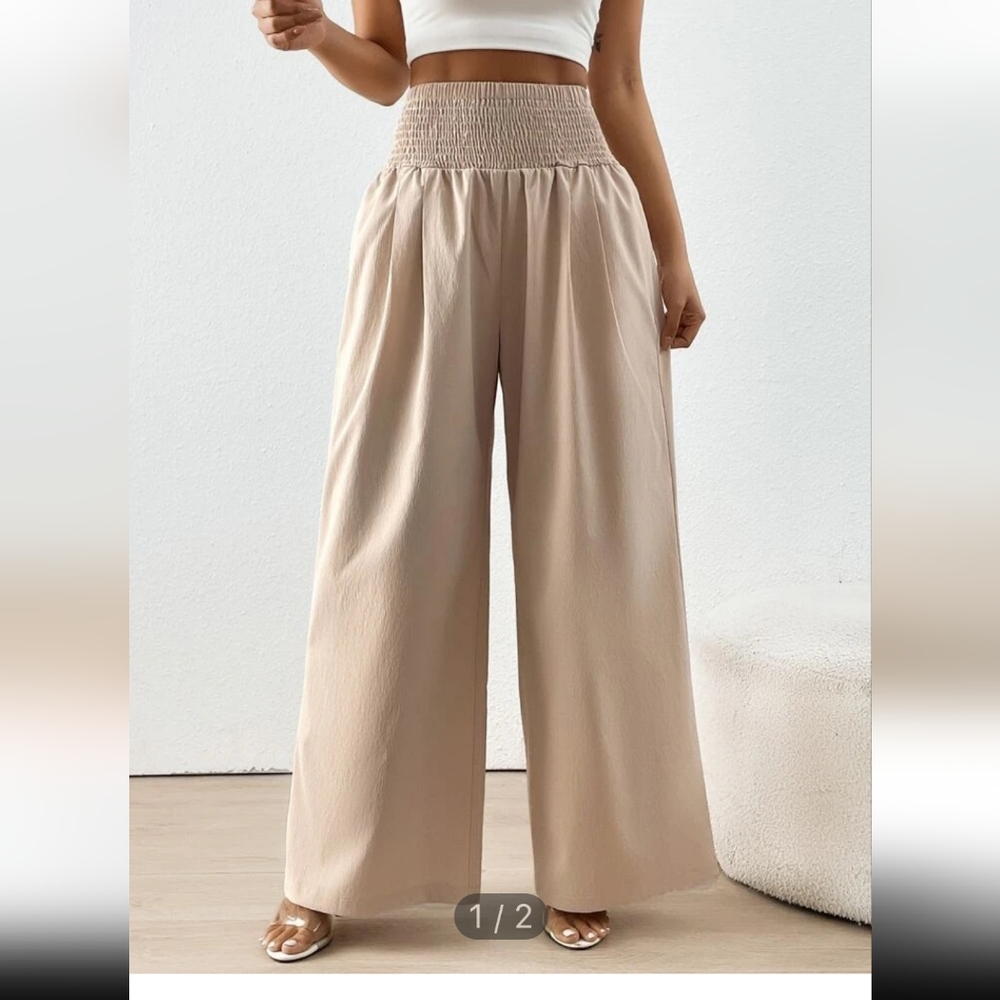 Wide leg pants